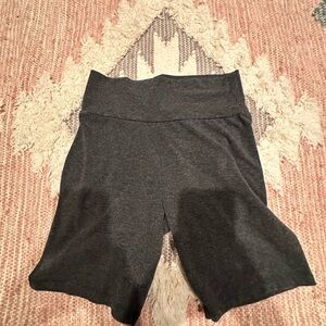 Dark Gray stretchy shorts